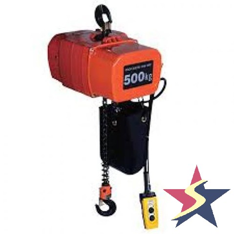 Pa lăng điện 500kg, Pa lăng cáp điện 500kg, Dòng pa lăng 0,5 tấn, Pa lăng mini, Thiết kế hệ thống phanh điện tử, Pa lăng cáp điện 500kg do hãng KG Hàn Quốc, Pa lăng điện 500 Brima