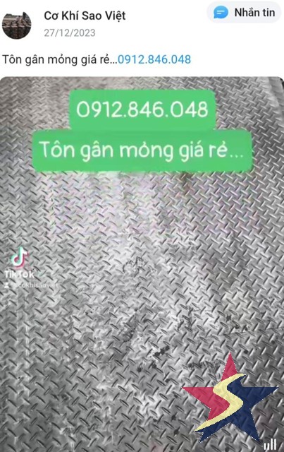 tôn gân mỏng giá rẻ, tôn gân mỏng, bán tôn gân mỏng, Tôn gân mỏng mạ kẽm, Tôn gân mỏng mạ màu, Tôn gân mỏng mạ nhôm kẽm, mua tôn gân mỏng, Cơ khí Sao Việt, Xưởng Cơ khí Sao Việt