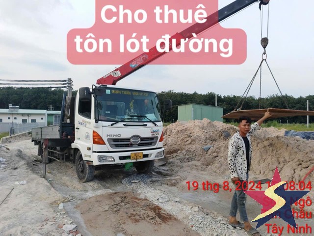 Cơ Khí Sao Việt, Dịch vụ cho thuê thép tấm lót đường, Thép tấm lót đường, Cung cấp thép tấm lót đường, Thép tấm