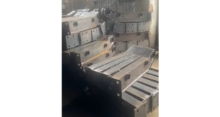 trụ thép lan can cầu đường, Công ty Cơ khí Sao Việt, Lan can thép, trụ thép, trụ lan can bằng thép tấm, công trình cầu đường