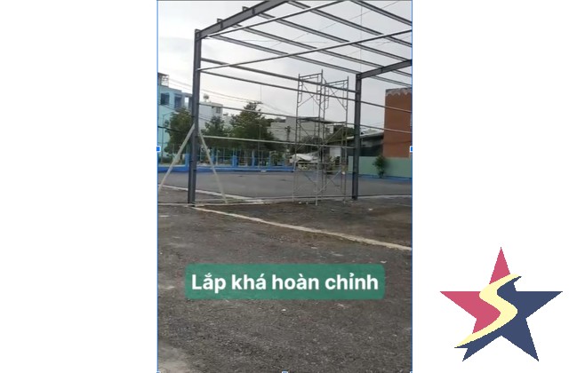 thép vì kèo nhà xưởng, hệ thống thép vì kèo nhà xưởng, Cơ khí Sao Việt, thép chấn, gia công kết cấu thép