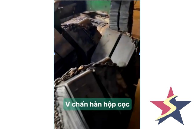 Gia Công Cắt Chấn Thép Tấm, V họp cọc bê tông, Cơ khí Sao Việt, Thép tấm chấn V, hệ thống thép, thép vì kèo nhà xưởng