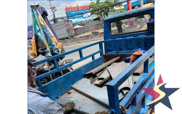 bậc cầu thang sắt, bậc cầu thang sắt chống trượt, gia công bậc cầu thang sắt, cầu thang sắt ngoài trời, bậc cầu thang thép