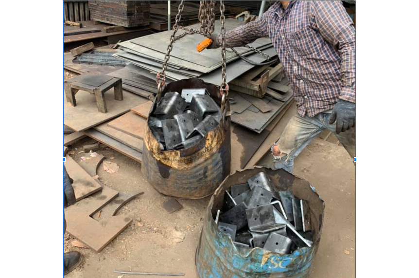 bản mã chữ L, bản mã chữ L nhà xưởng, gia công bản mã chữ L HCM, cắt CNC bản mã chữ L thép, thi công kết cấu thép nhà xưởng, ngành xây dựng, Gia công bản mã