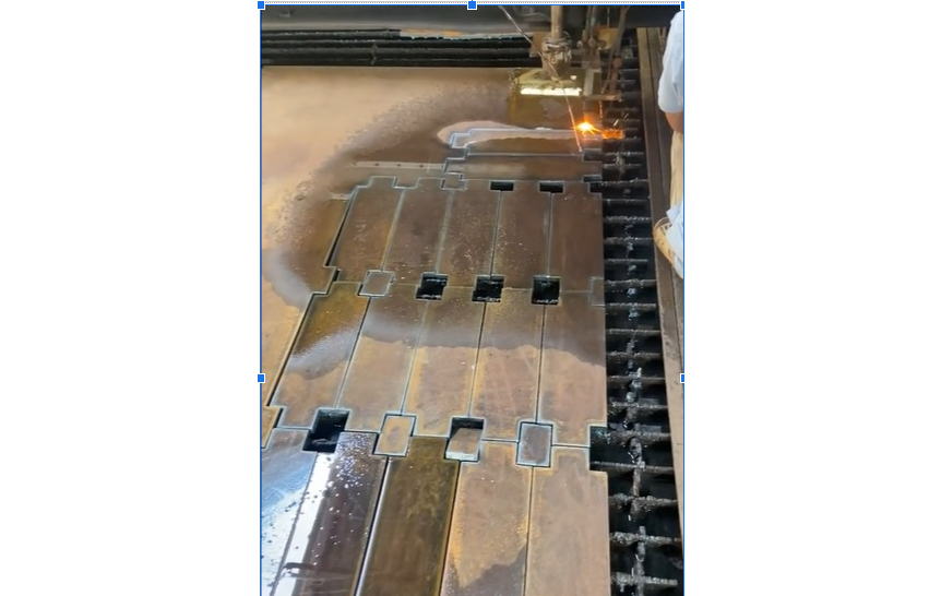 Bản mã đối trọng thang máy, Cắt chấn thép tấm, Gia công cơ khí nhà cao tầng, Cơ khí Sao Việt, Thép đối trọng