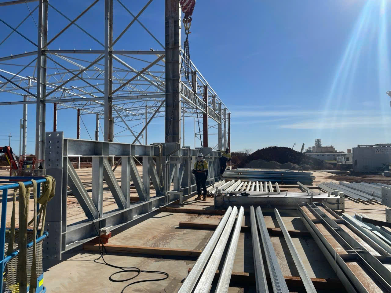 Cơ Khí Sao Việt, Bản mã thép làm nhà xưởng, Gia công thép tấm, gia công kết cấu thép, bản mã