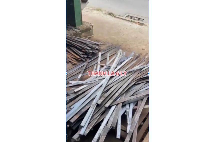 Cơ Khí Sao Việt, Gia công thép tấm, Bàn giao thanh la 6 ly, chấn thép tấm, cắt bản mã, gia công khung sắt