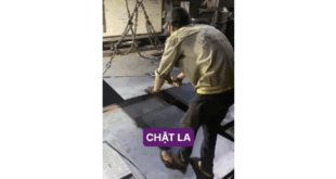 Gia Công Chấn Thép Tấm, bản mã liên kết dầm cột, tai cẩu, chi tiết thang thép, và các cấu kiện thép hình chấn gấp theo yêu cầu