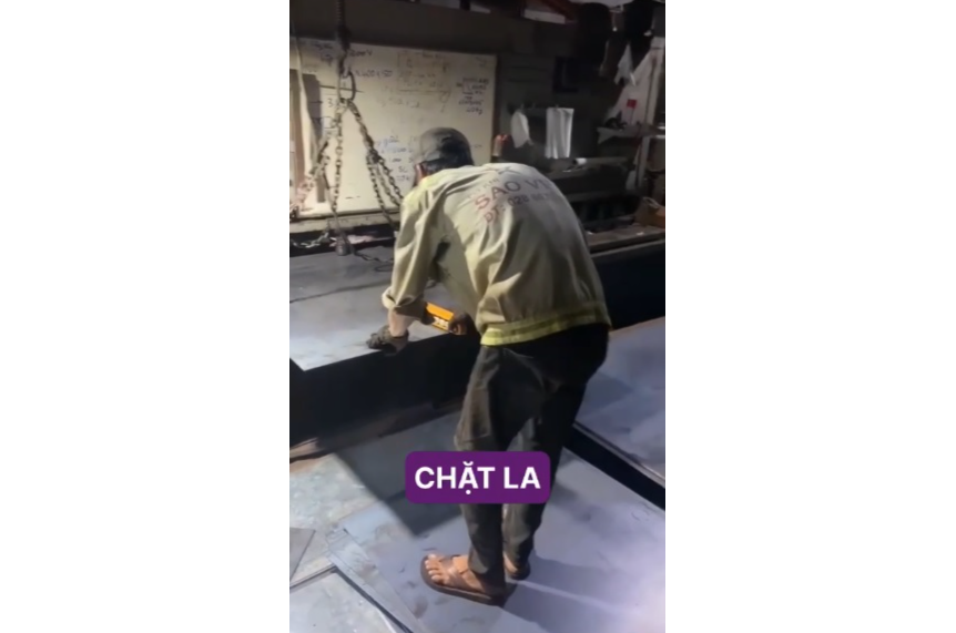 Gia Công Chấn Thép Tấm, bản mã liên kết dầm cột, tai cẩu, chi tiết thang thép, và các cấu kiện thép hình chấn gấp theo yêu cầu