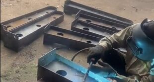gia công canopy nhà xưởng, mái đón nhà xưởng kết cấu thép, chấn dập canopy, cơ khí sao việt